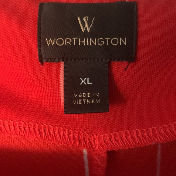 Worthington Long Sleeve Blouse sz XL - Picture 3 of 3